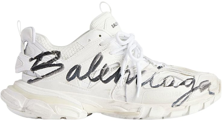Balenciaga Sneakers Track Signature bianca