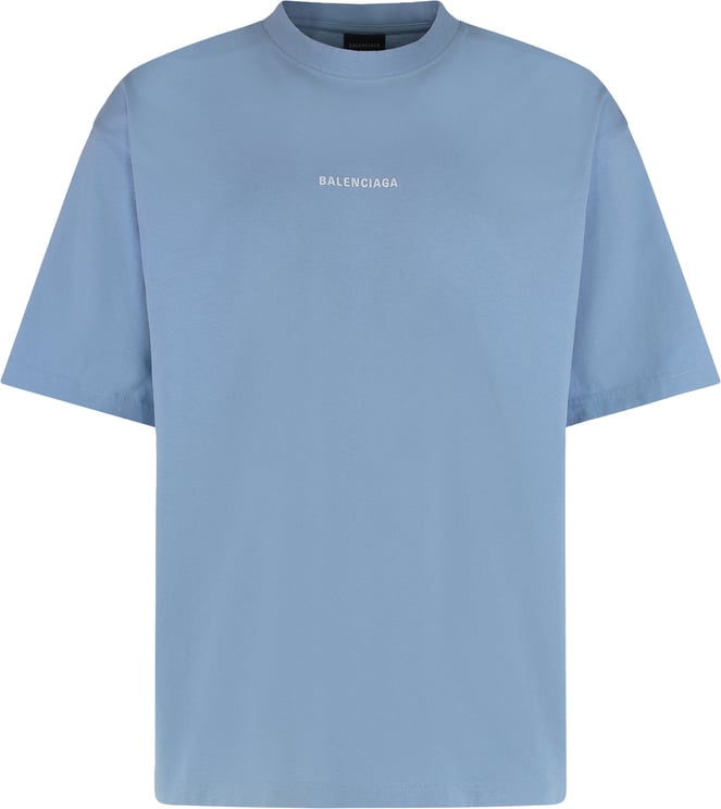 Balenciaga T-Shirt Balenciaga Back Medium Fit in jersey