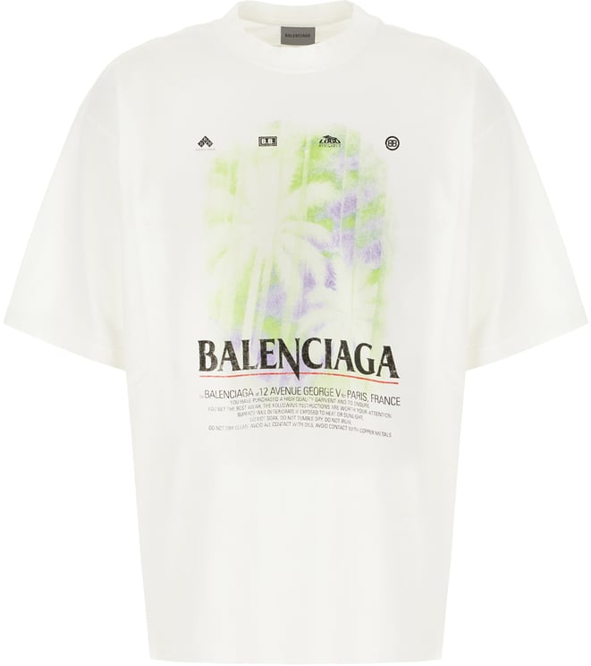 Balenciaga Balenciaga White cotton t-shirt