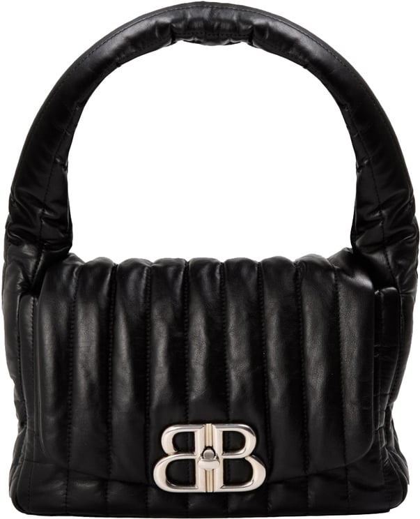 Balenciaga Monaco Quilted Sling Shoulder Bag