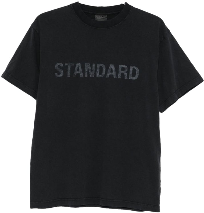 Balenciaga T-Shirts And Polos Black