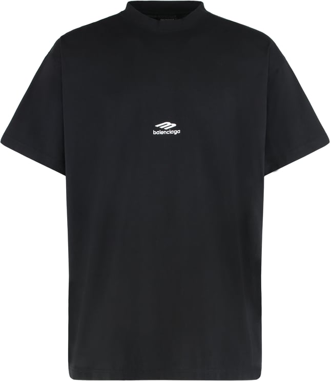 Balenciaga T-Shirt 3B Sports Icon Oversize in jersey