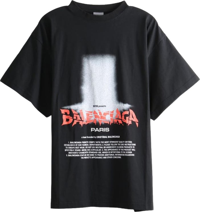 Balenciaga T-Shirts And Polos Black