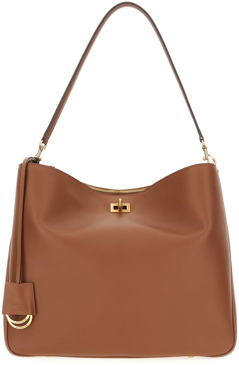 Balenciaga Balenciaga Brown leather medium Rodeo handbag