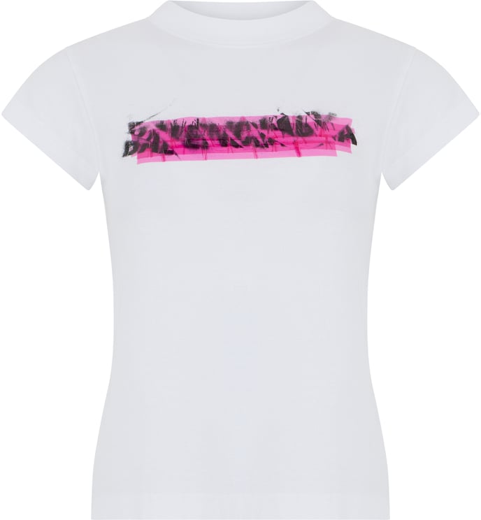 Balenciaga Cotton T-shirt messy spray