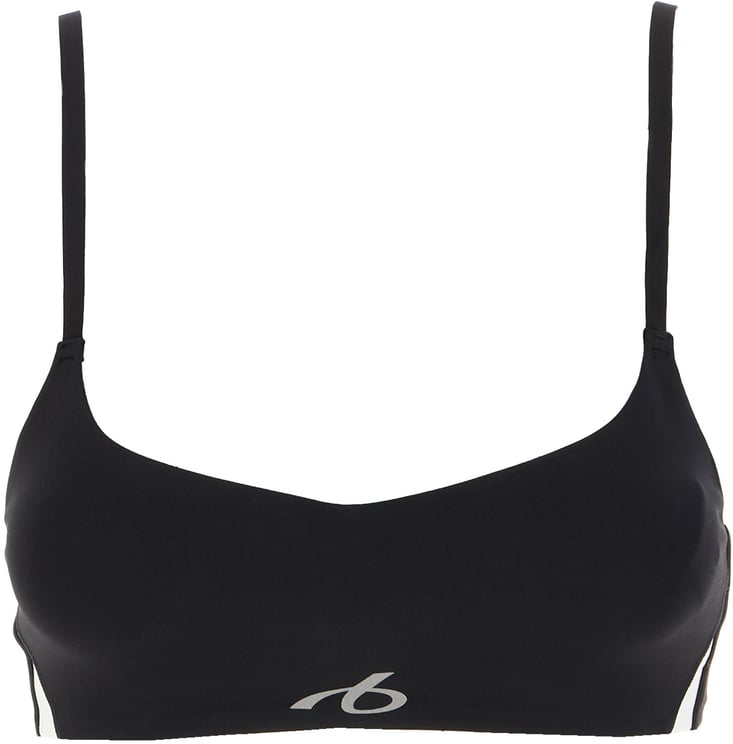 Balenciaga Balenciaga Black stretch nylon crop top