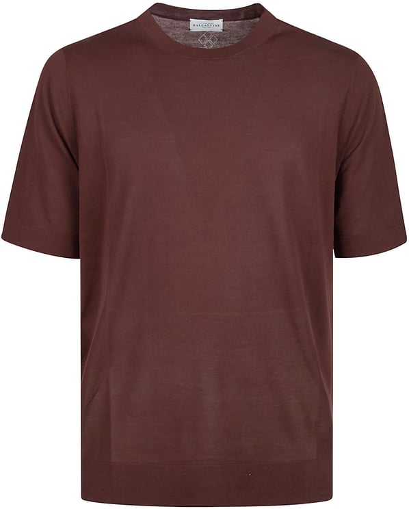 Ballantyne Plain T-shirt Brown