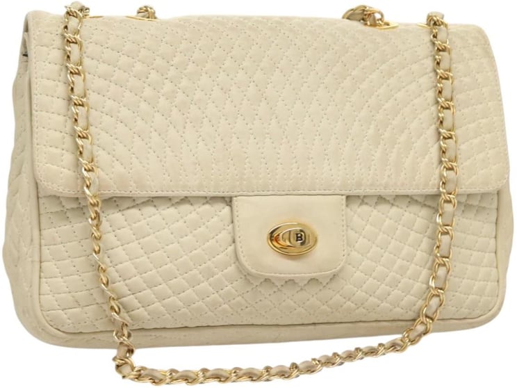 Bally Bally Vintage Chain Shoulder Bag Quilted Leather