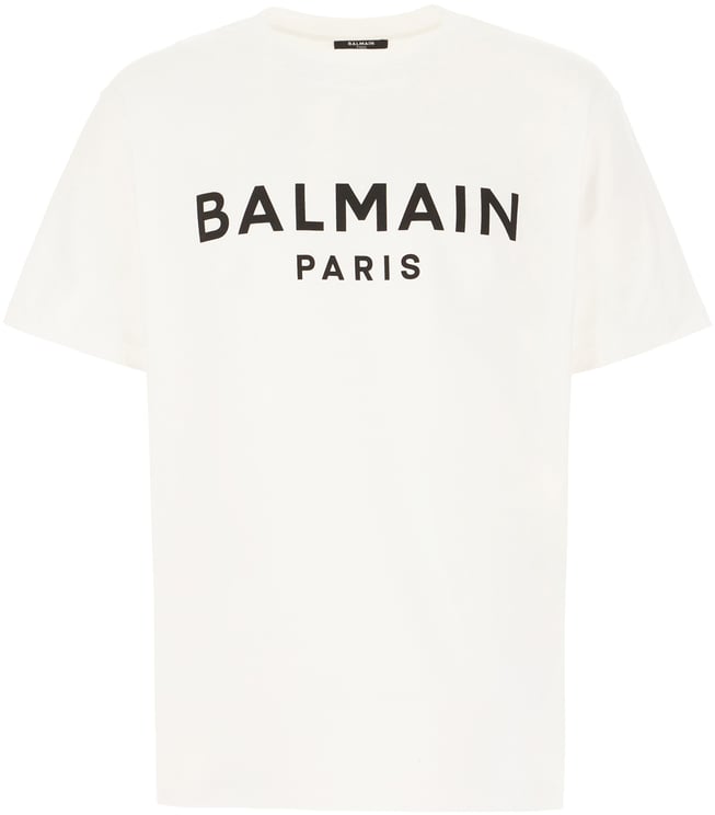 Balmain Balmain White cotton t-shirt