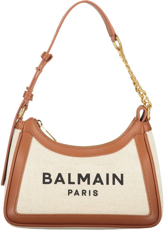 Balmain Elegant bag in fabric and leather