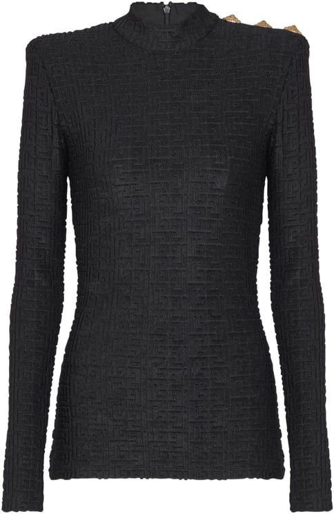 Balmain Sweaters Black