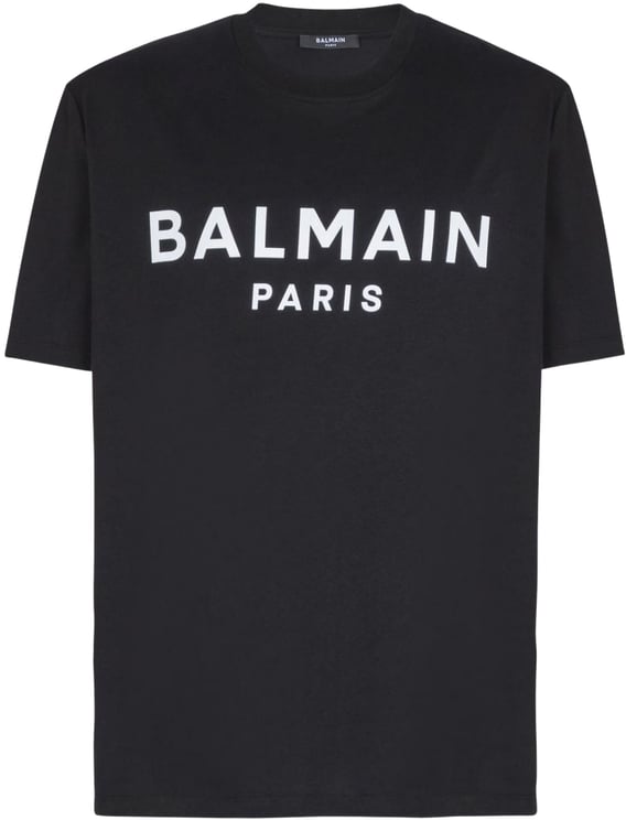 Balmain T-Shirts And Polos Noir Blanc