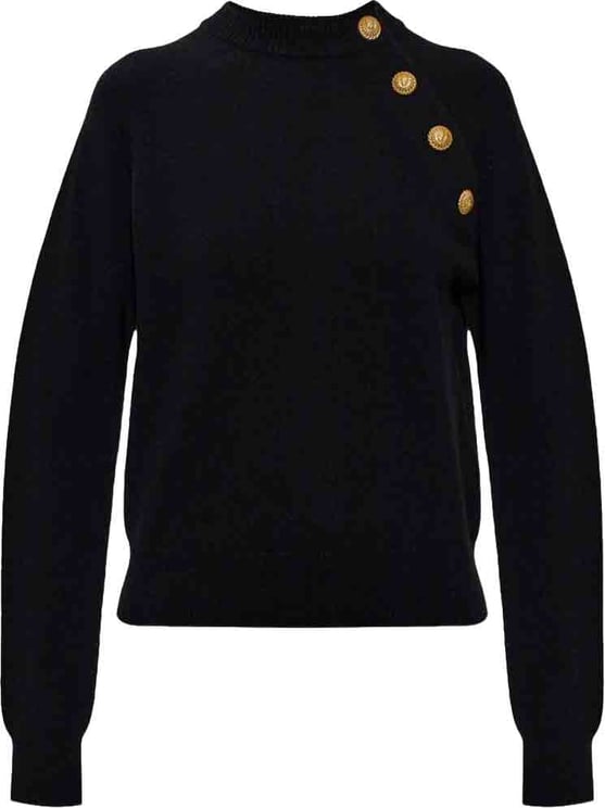 Balmain Sweaters Black