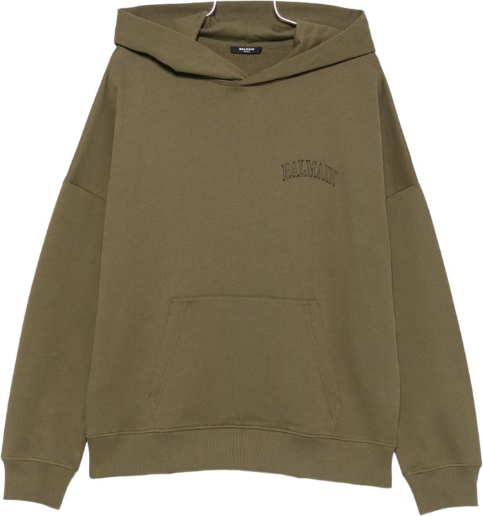 Balmain Sweaters Kaki/Black