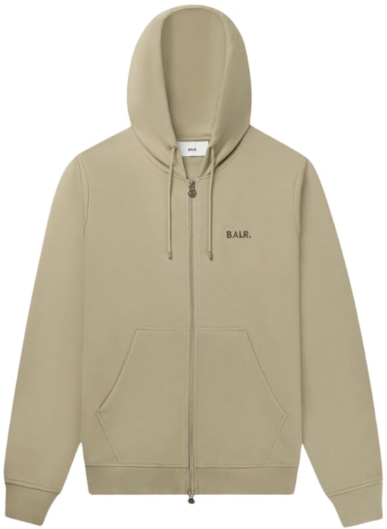 BALR Balr Q-Series Regular Fit Zip Through Hoodie