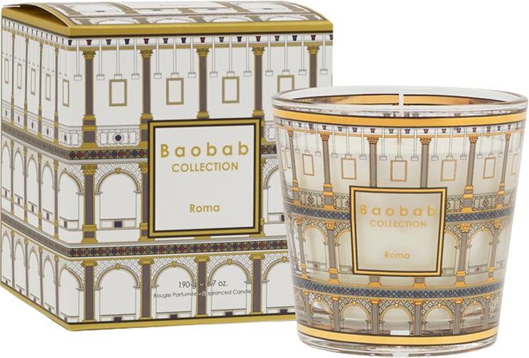 Baobab Geurkaarsen Multicolor