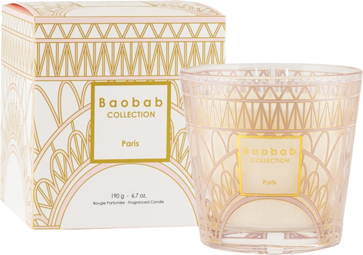 Baobab Geurkaarsen Geel