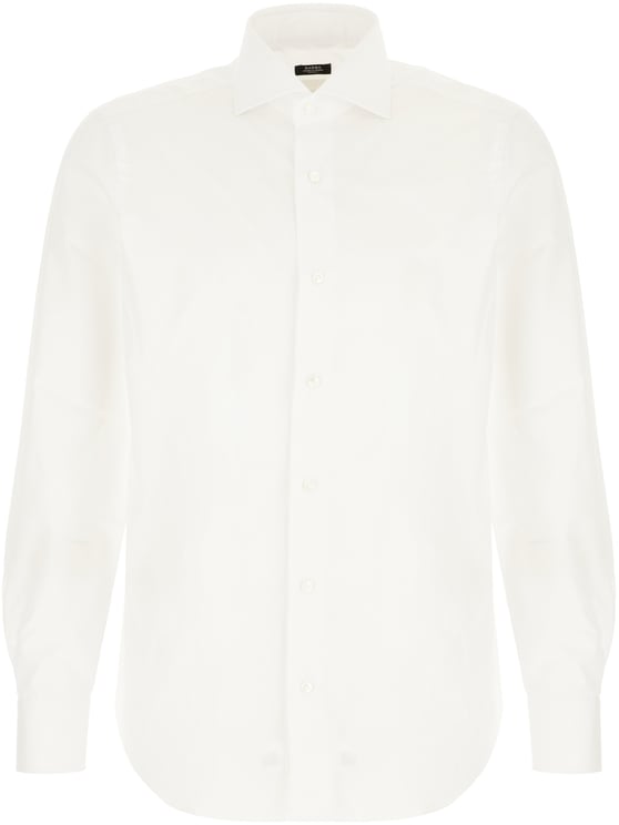 Barba Barba White cotton shirt
