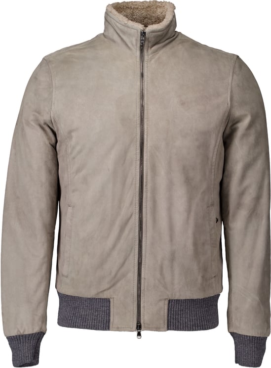 Barba Napoli Barba Napoli Wolf Jackets Lichtgrijs 43702