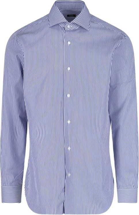 Barba Napoli I' Stripe Shirt – Blue