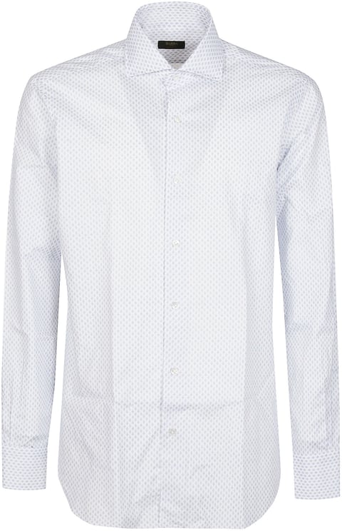 Barba Napoli Neck Shirt White