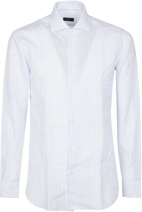Barba Napoli Neck Shirt White