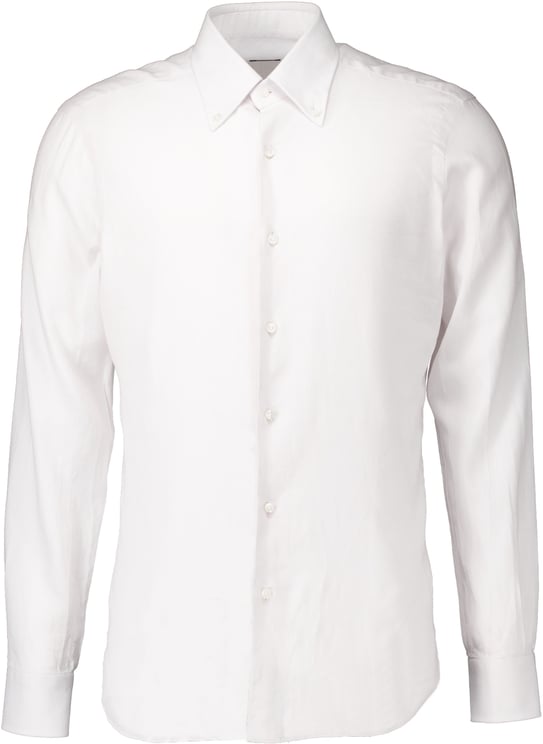 Barba Napoli Barba Napoli  Lange Mouw Overhemden Wit L1u24p0147110.u