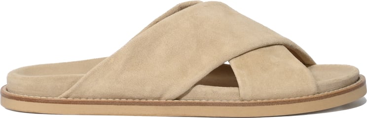 Barba Napoli Flat Shoes Beige