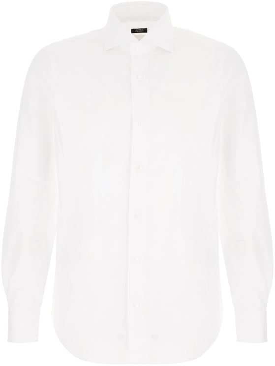 Barba Barba White poplin shirt