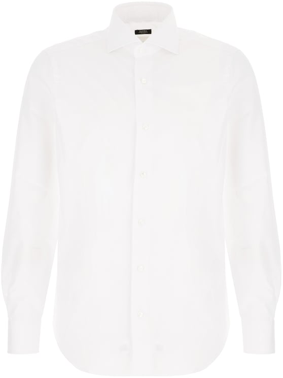 Barba Barba White poplin shirt