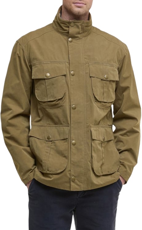 Barbour Veste toile coton Sanderling Dark Sand Barbour Homme MCA0430 SN71