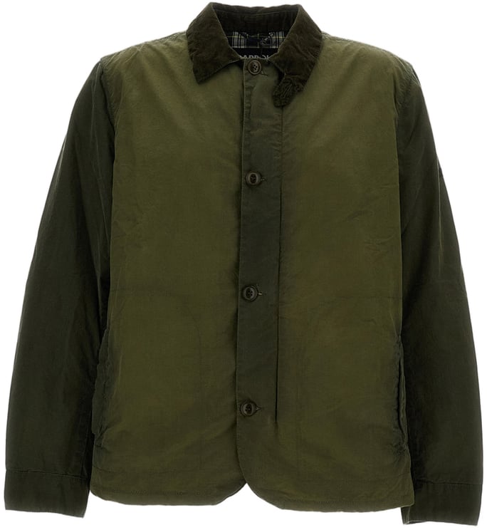 Barbour Troon Green Waxed Cotton Jacket