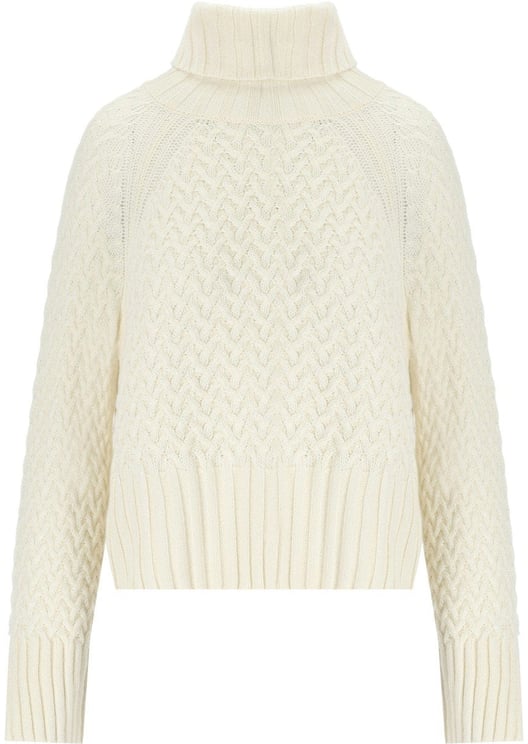 Barbour BARBOUR MALTON ECRU TURLENECK SWEATER