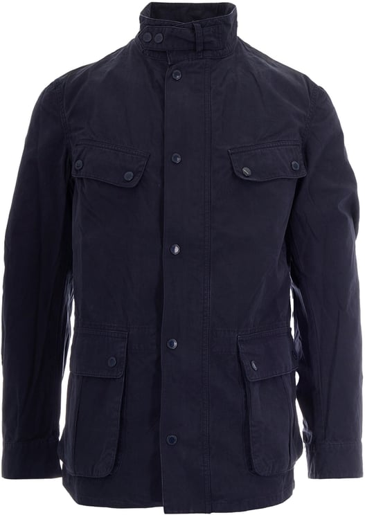 Barbour Coats Navy