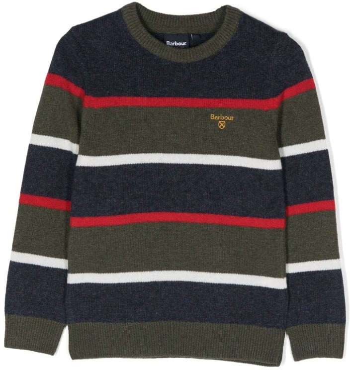 Barbour boy cranmer stripe crew divers