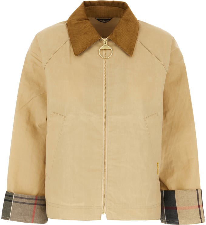 Barbour Barbour Beige cotton Catlin jacket