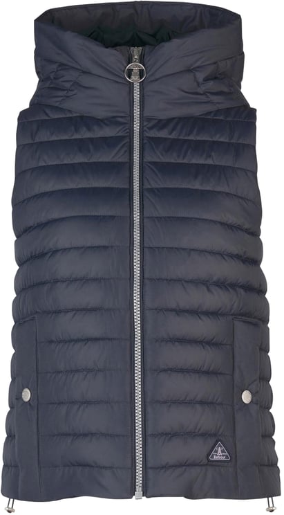 Barbour Littlebury Hooded Baffle Quilted Jacket