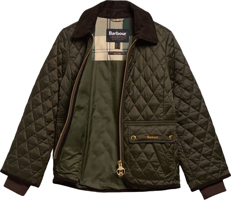Barbour Barbour - Fitted beadnell quilted jacket - LQU1765 - SG91 Sage/ancient