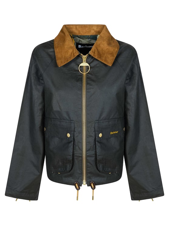 Barbour Rich Brown Waxed Corduroy Jacket