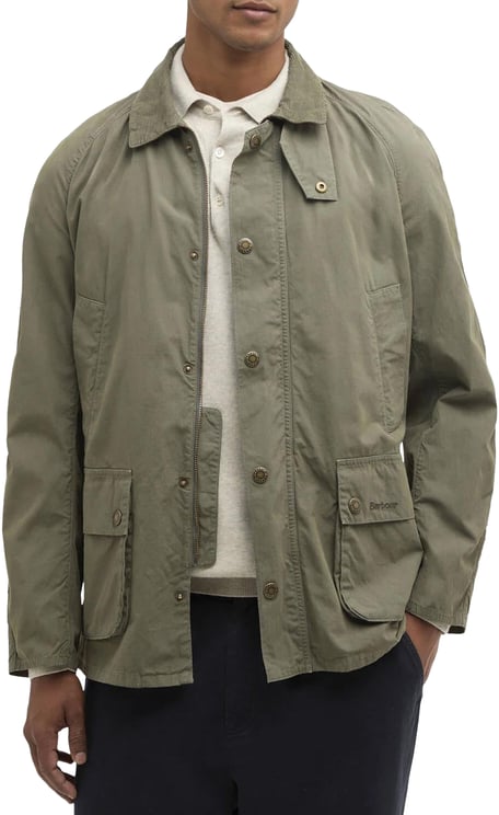 Barbour Heren Ashby Casual Jacket Groen