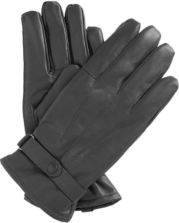 Barbour Gloves Black