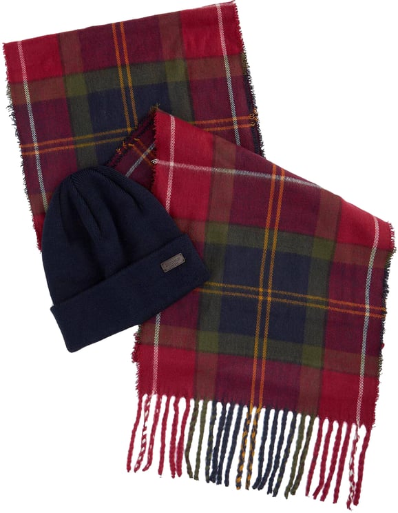 Barbour Scarfs Winterberry Tartan