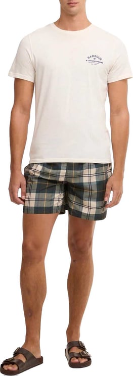 Barbour Barbour Heren Staple Tartan Swim Short bodywarmer