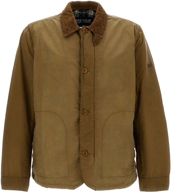 Barbour Troon Brown Waxed Cotton Jacket