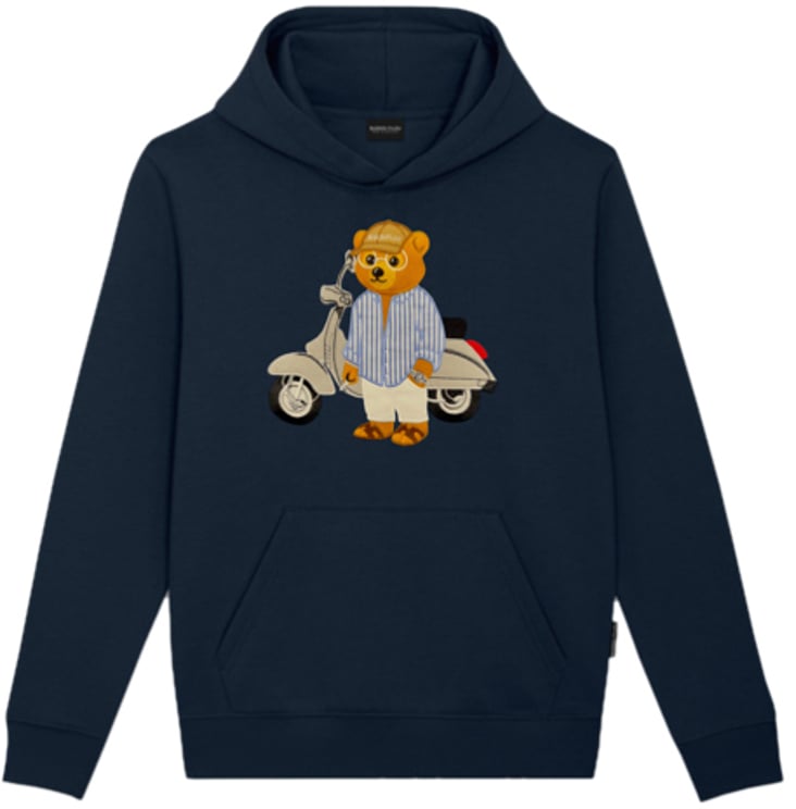 Baron Filou Baron Filou CLXXI Embroidered Hoodie Navy