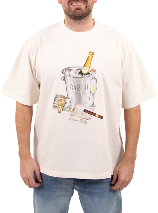 Baron Filou Baron Filou Oversized Backprint T-Shirt Baron Beach Bill