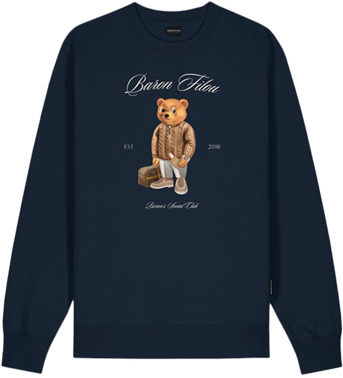 Baron Filou Baron Filou Cxlvi The First Class Flyer Pullover Baron's Social Club Sweater