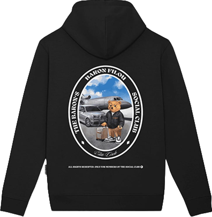 Baron Filou Baron Filou The Jetset Traveler Backprint Hoodie