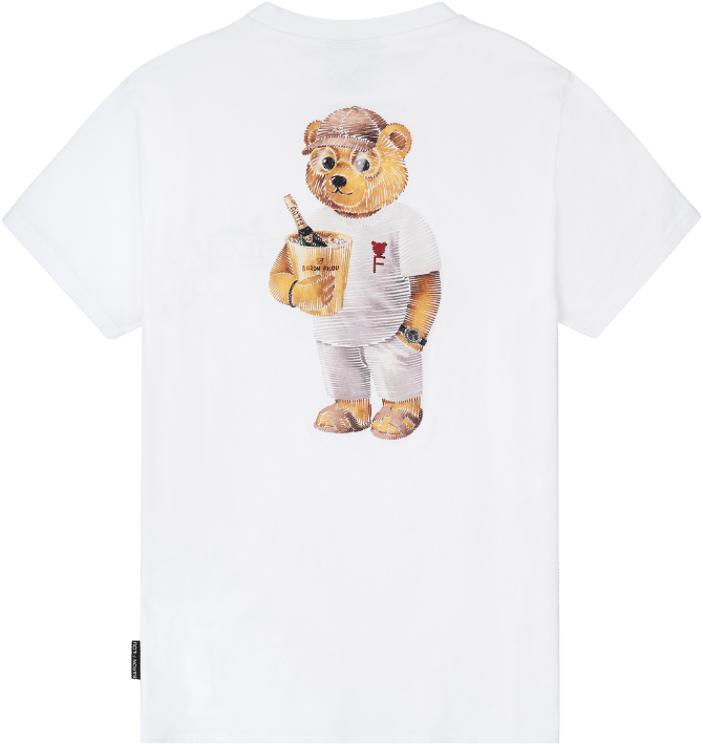 Baron Filou Baron Filou Backprint T-Shirt With Box Design The Beach Club King