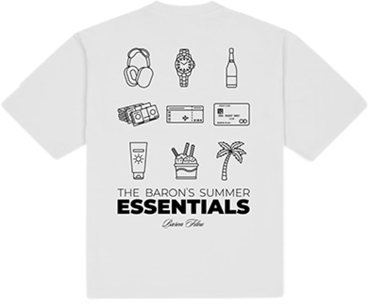 Baron Filou Baron Filou Oversized Backprint T-Shirt Baron Beach Bill